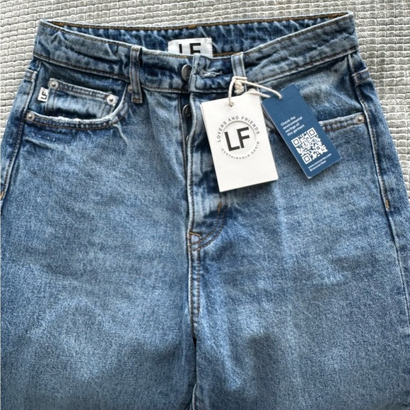 LOVERS + FRIENDS Ladies Women’s Size 24 Ryan Sustainable Jeans Los Angeles NWT - Picture 7 of 12